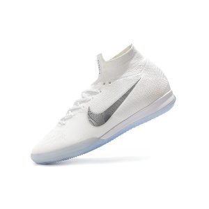 Dámské Nike Mercurial SuperflyX VI Elite IC – bílá šedá